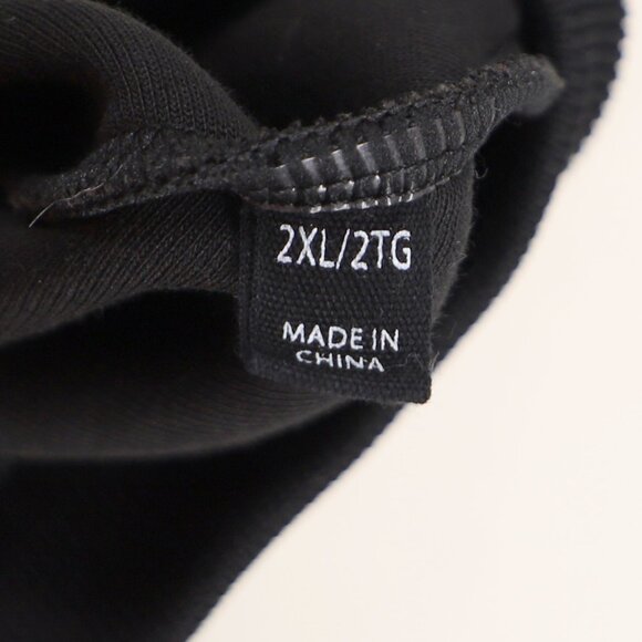 MACKAGE Max-VT Double Face Jersey Crewneck Sweatshirt Black Size 2XL - Picture 9 of 10